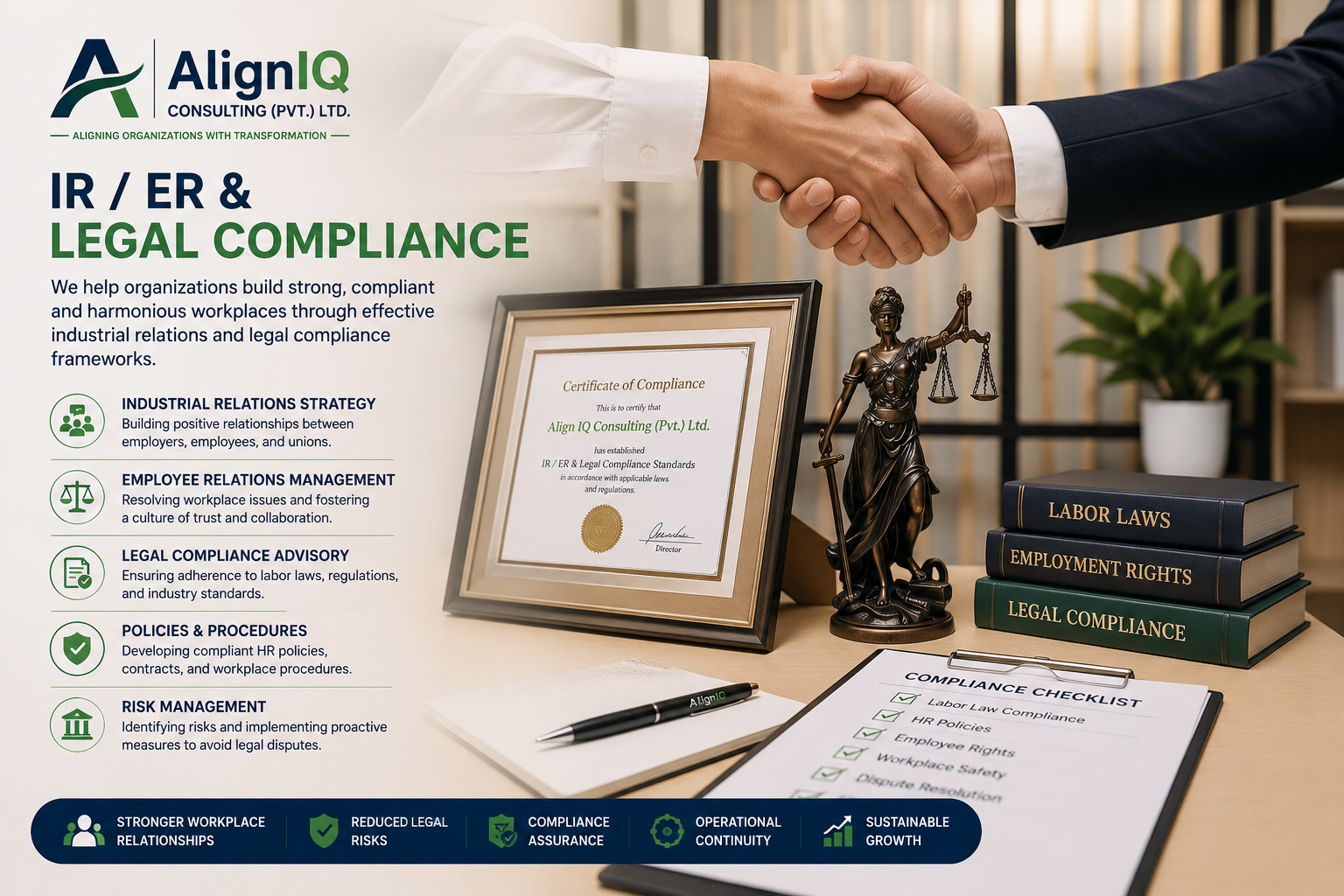 IR / ER & Legal Compliance